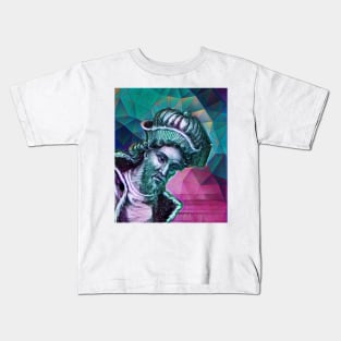 Dionysius of Halicarnassus Portrait | Dionysius of Halicarnassus Artwork 4 Kids T-Shirt